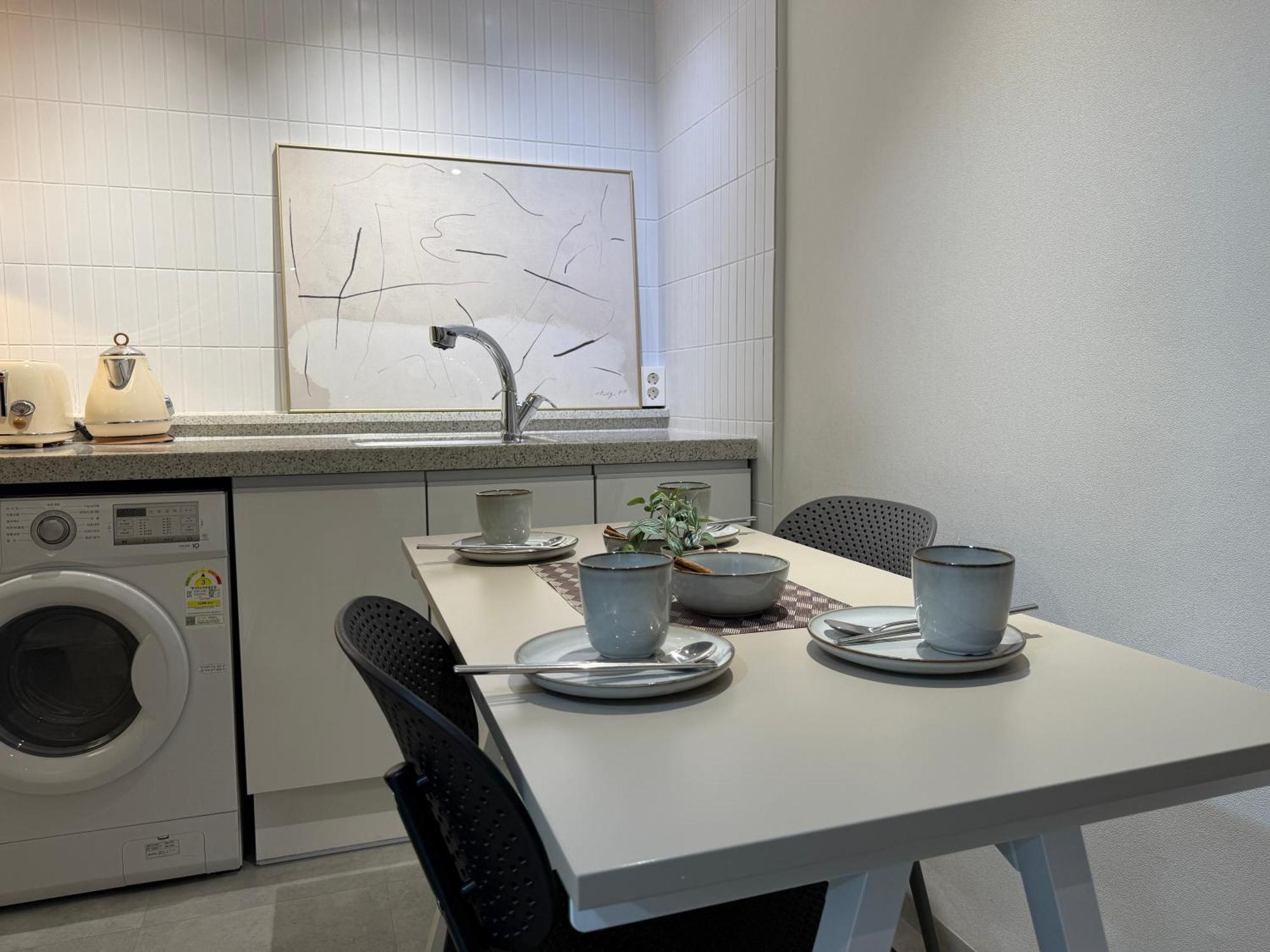 Apartamento Oasis Seúl Exterior foto